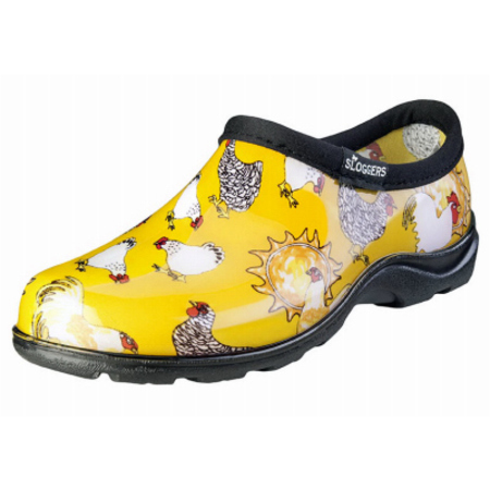 SLOGGERS 5116CDY-08 Garden Shoes, 8 in, Yellow 5116CDY08